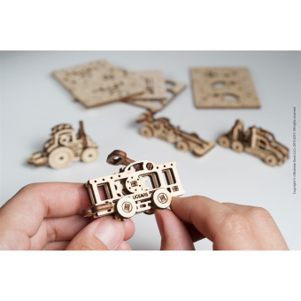 Ugears U-Fidget 4-in-one "4 auto's" (70025)